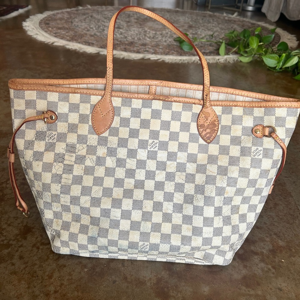 Louis Vuitton Damier Azur Neverfull MM
